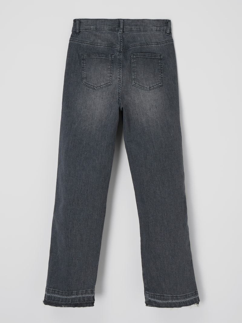 Straight Fit Jeans mit Stretch-Anteil Modell 'Lissie' in blau