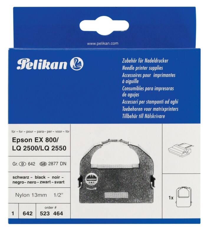 Pelikan Farbband Kompatibel Epson 523464 Schwarz