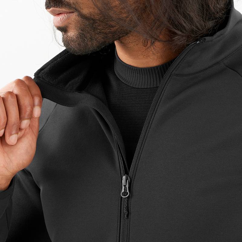 Salomon ESSENTIAL WARM Fleecejacke Herren