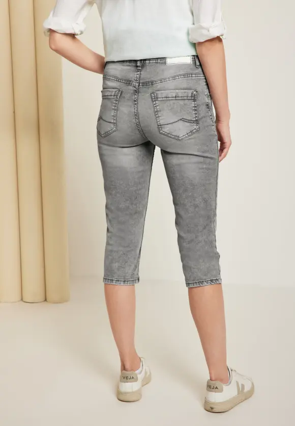 CECIL Slim Fit Jeans in Grau