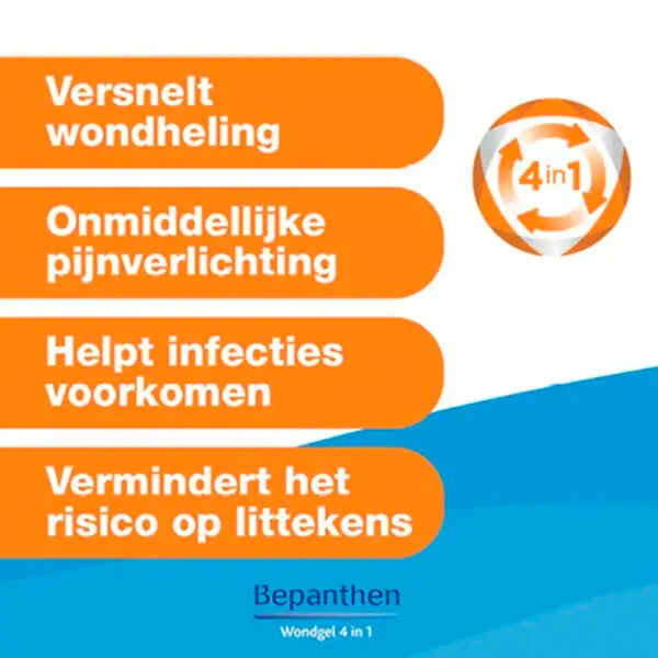 Bepanthen 4-in-1 Wound Gel Medical device - 50g