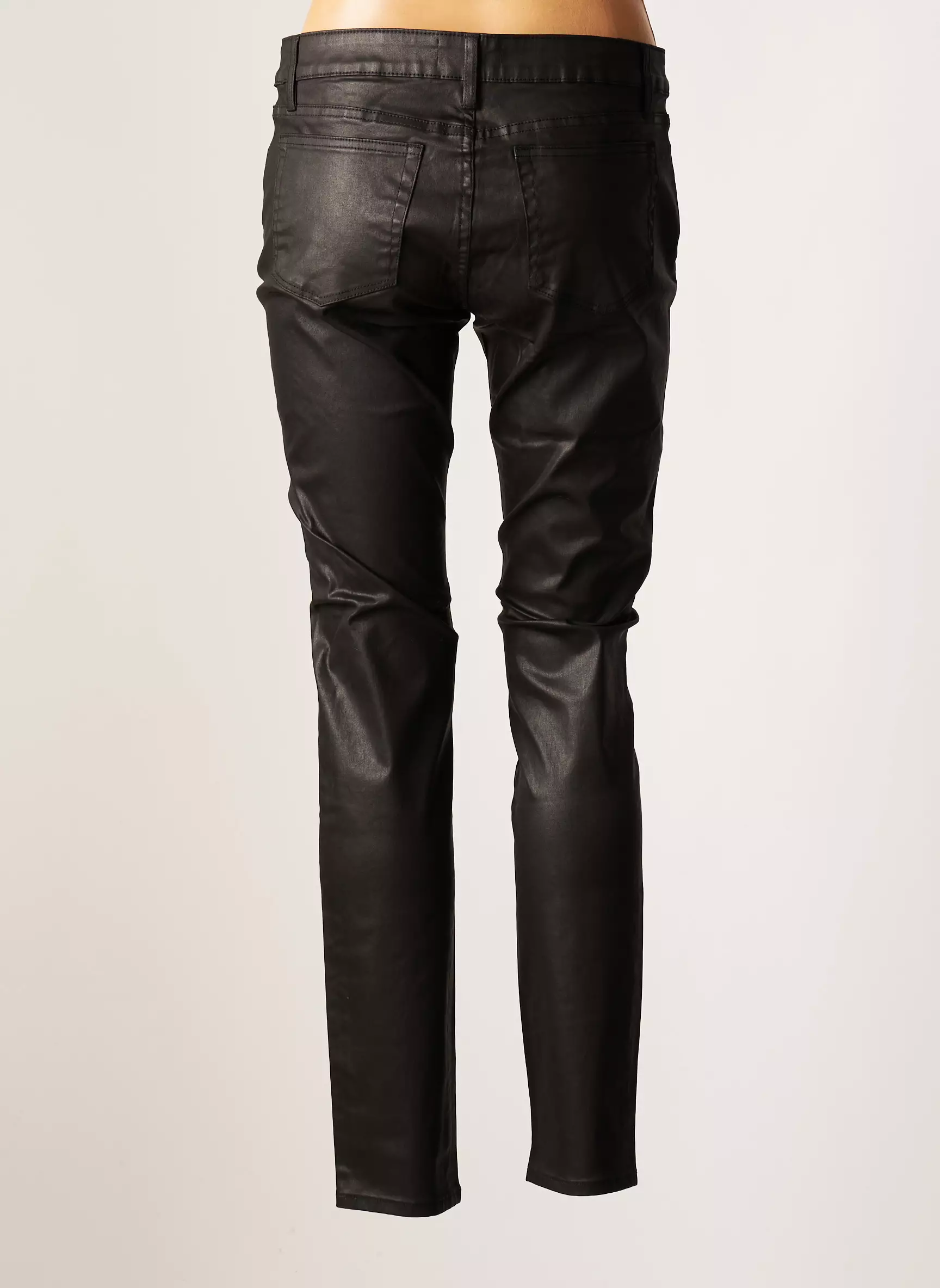 The Kooples Pantalons Slim Femme couleur noir