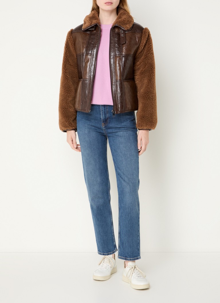 Palton Claudie Pierlot Lammy în Ecopelli