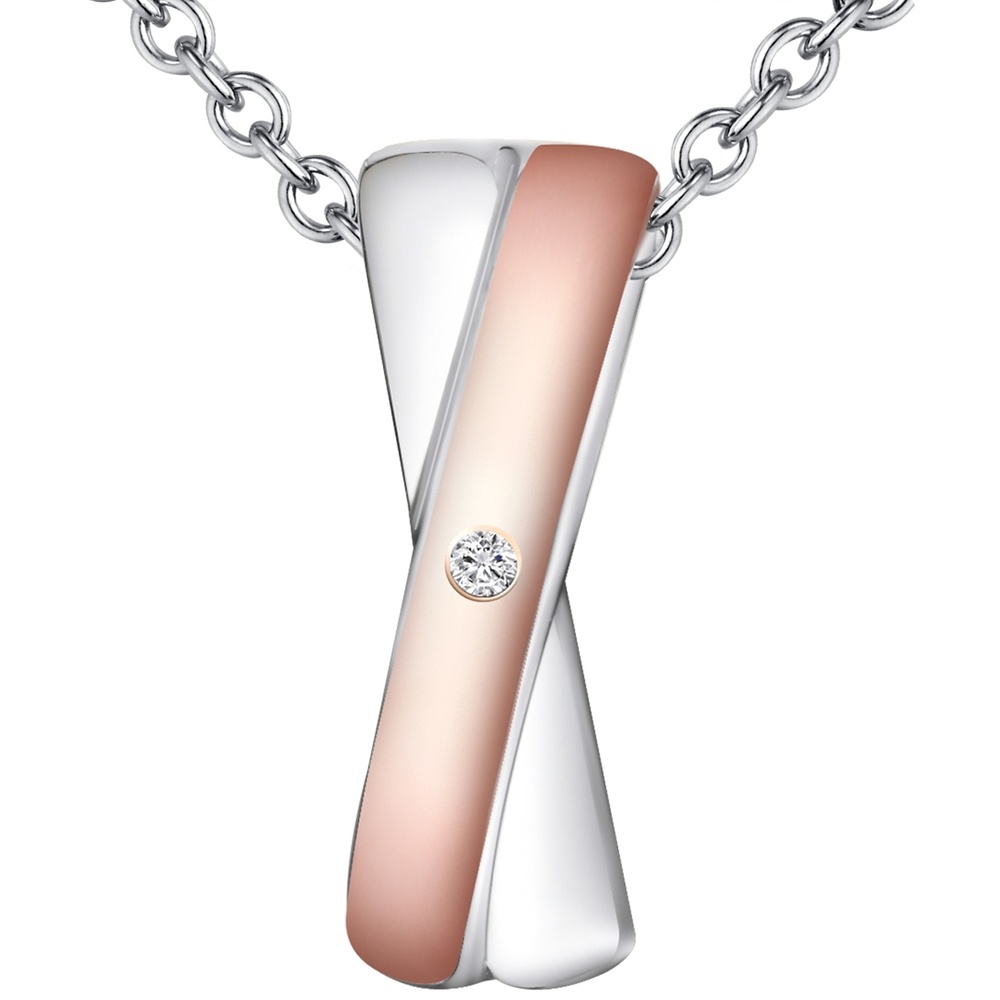 Rafaela Donata Collier en diamant Argent sterling Diamant en Argent collier