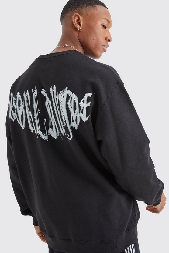 Oversize Sweatshirt mit Print