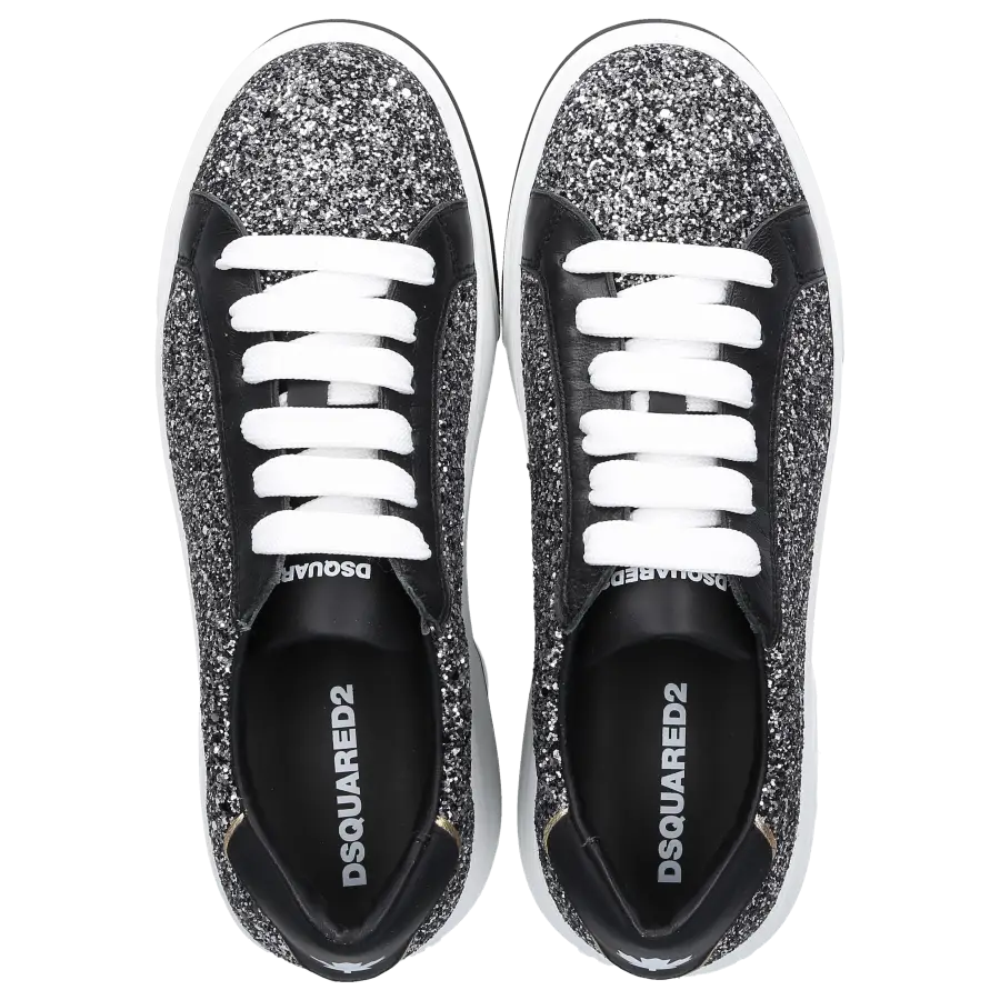 Dsquared2 - Sneaker low BUMPER Glitter - schwarz