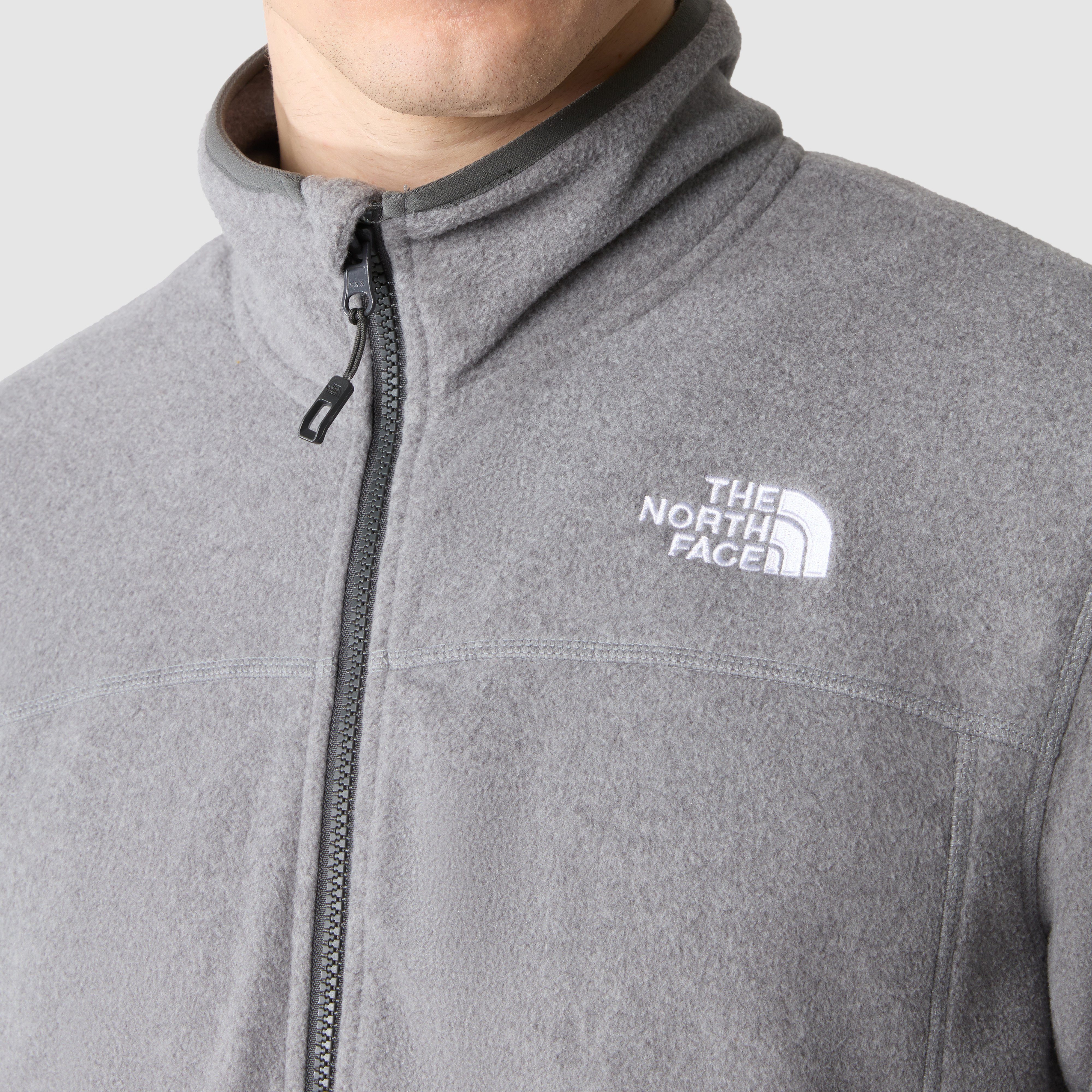 The North Face Fleecejacke M 100 GLACIER FULL ZIP aus weichem, gebürstetem Mikrofaser-Fleece
