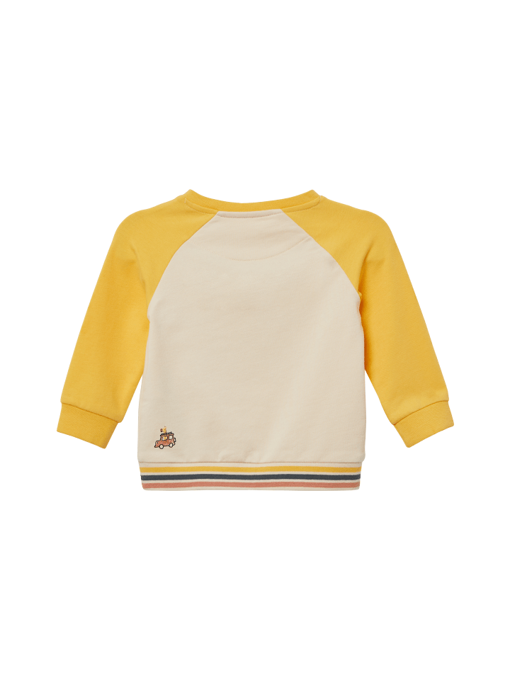 s.Oliver Sweatshirt langarm in Beige-gelb günstig kaufen