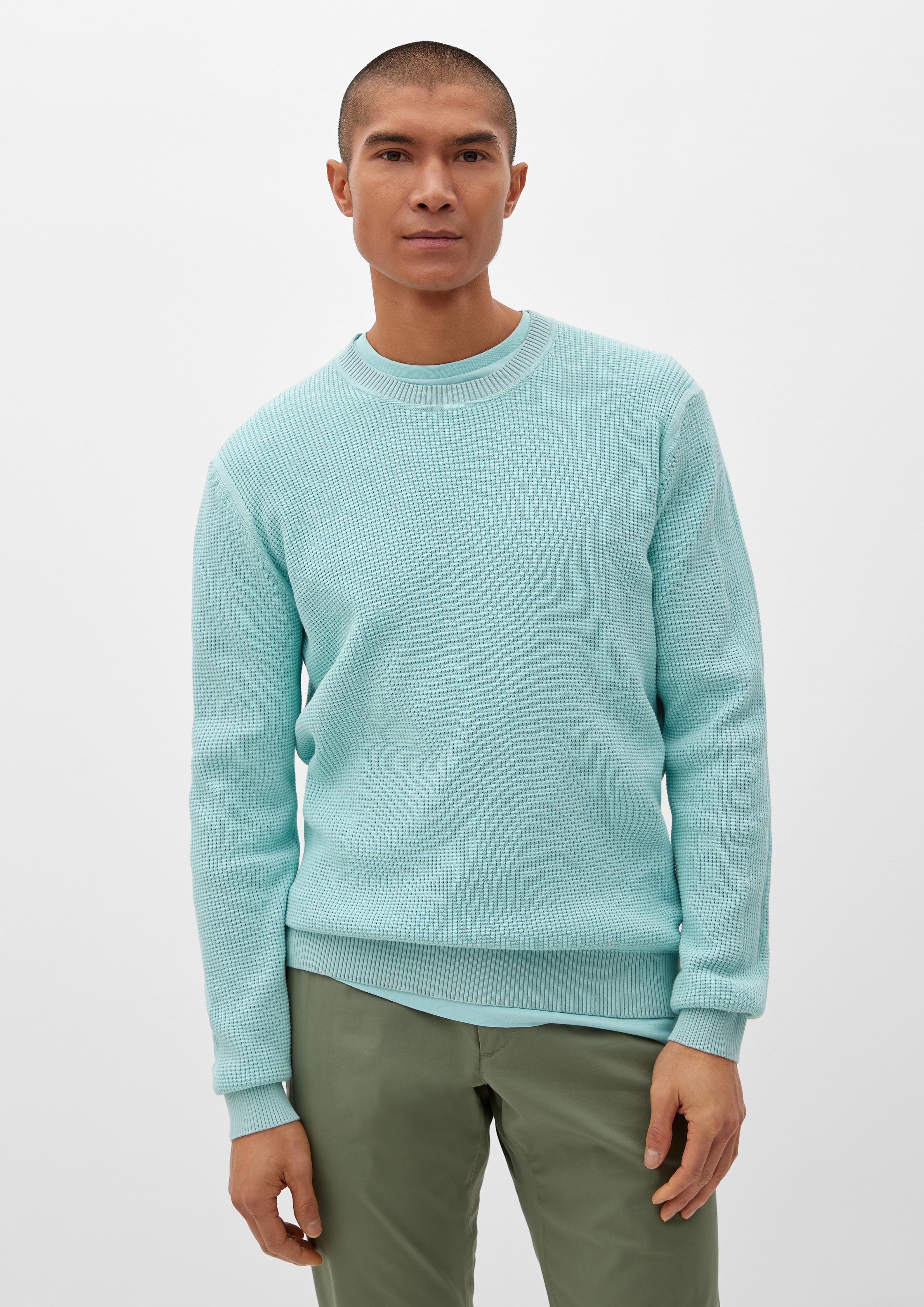 Pullover mit Waffelpiqué-Struktur  2129585-6067