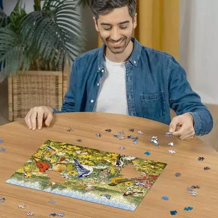 Puzzle 500 Teile - Vogelwiese