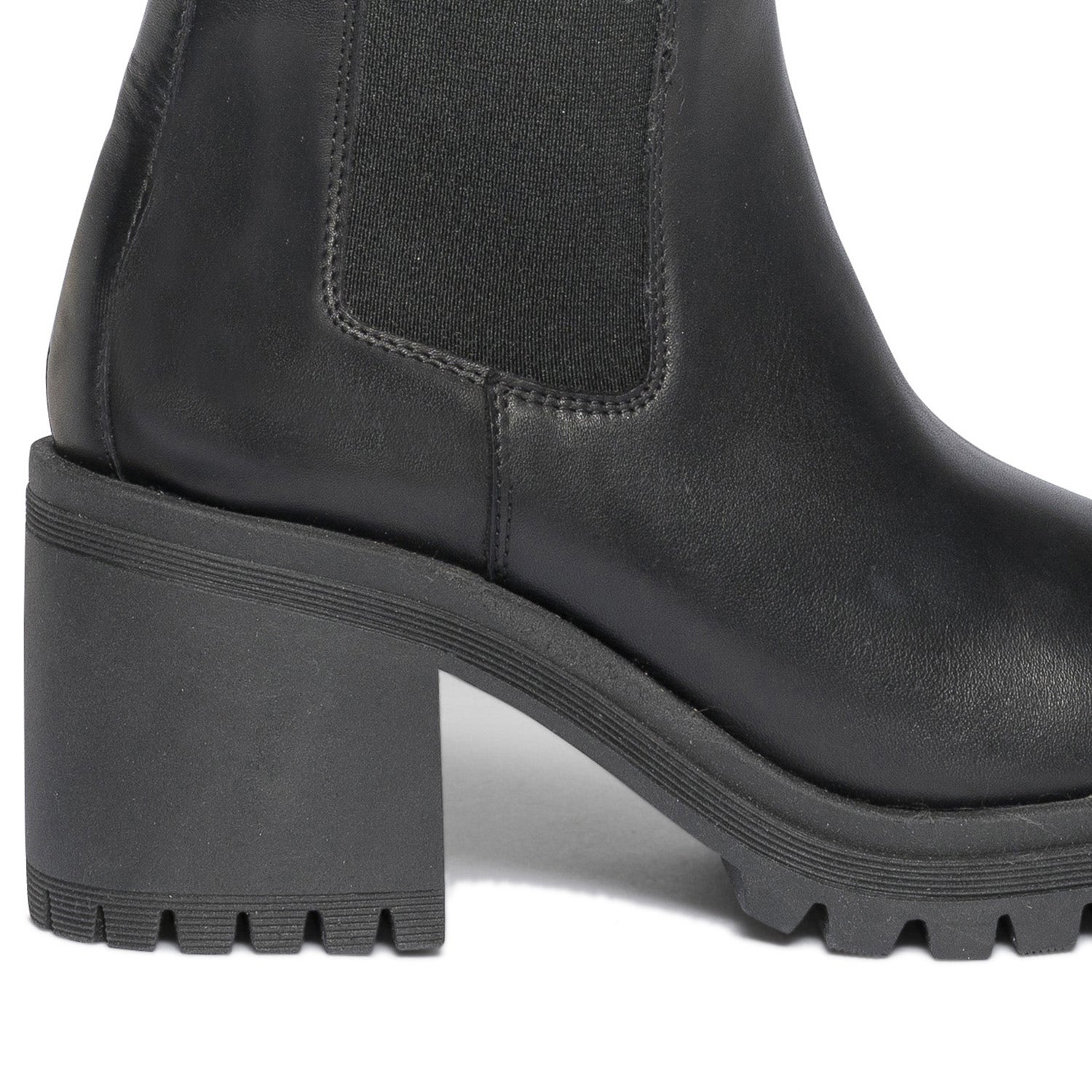Chelsea boots TEXTO noir en cuir