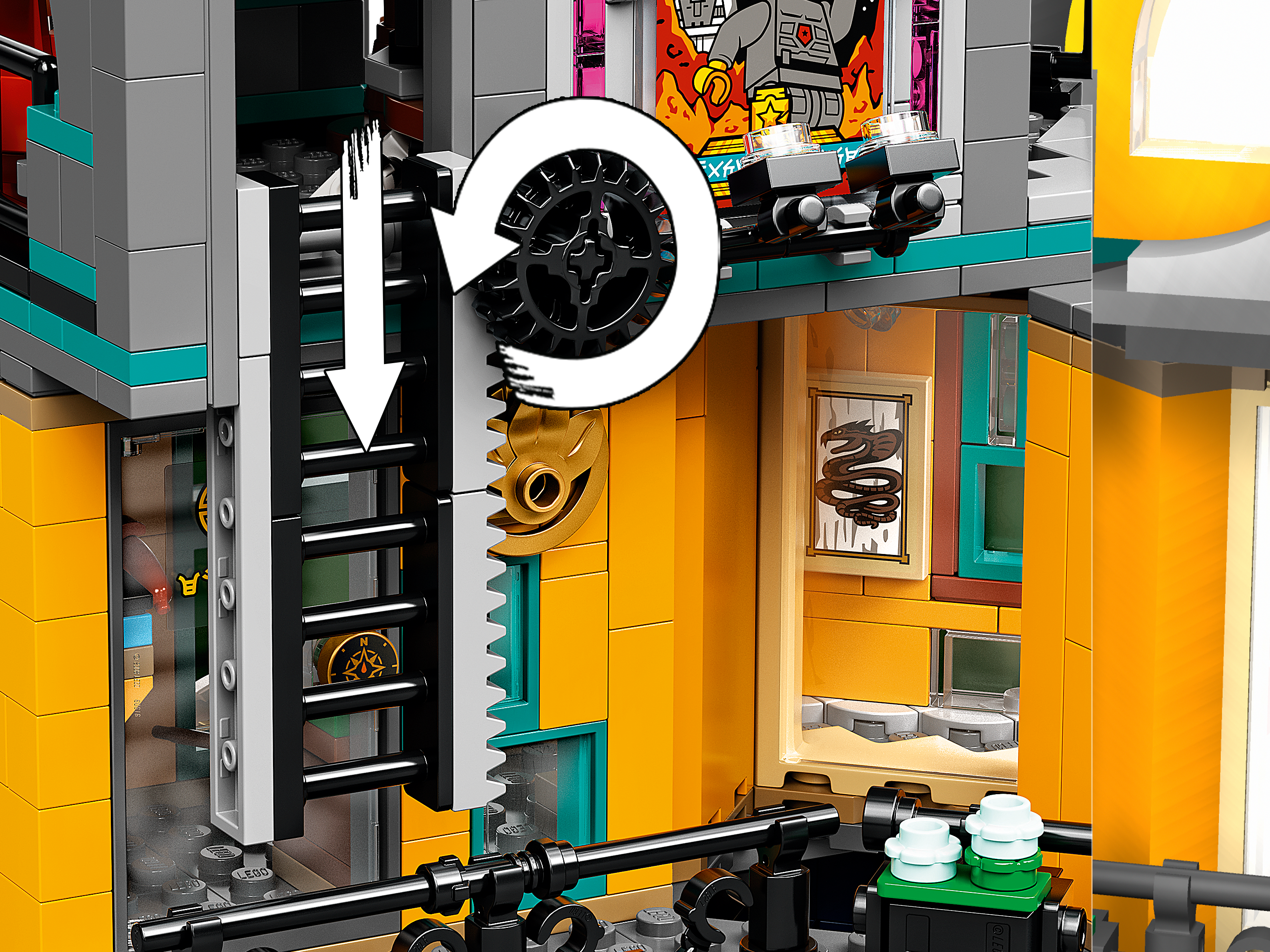 Die Gärten von NINJAGO® City 71741
