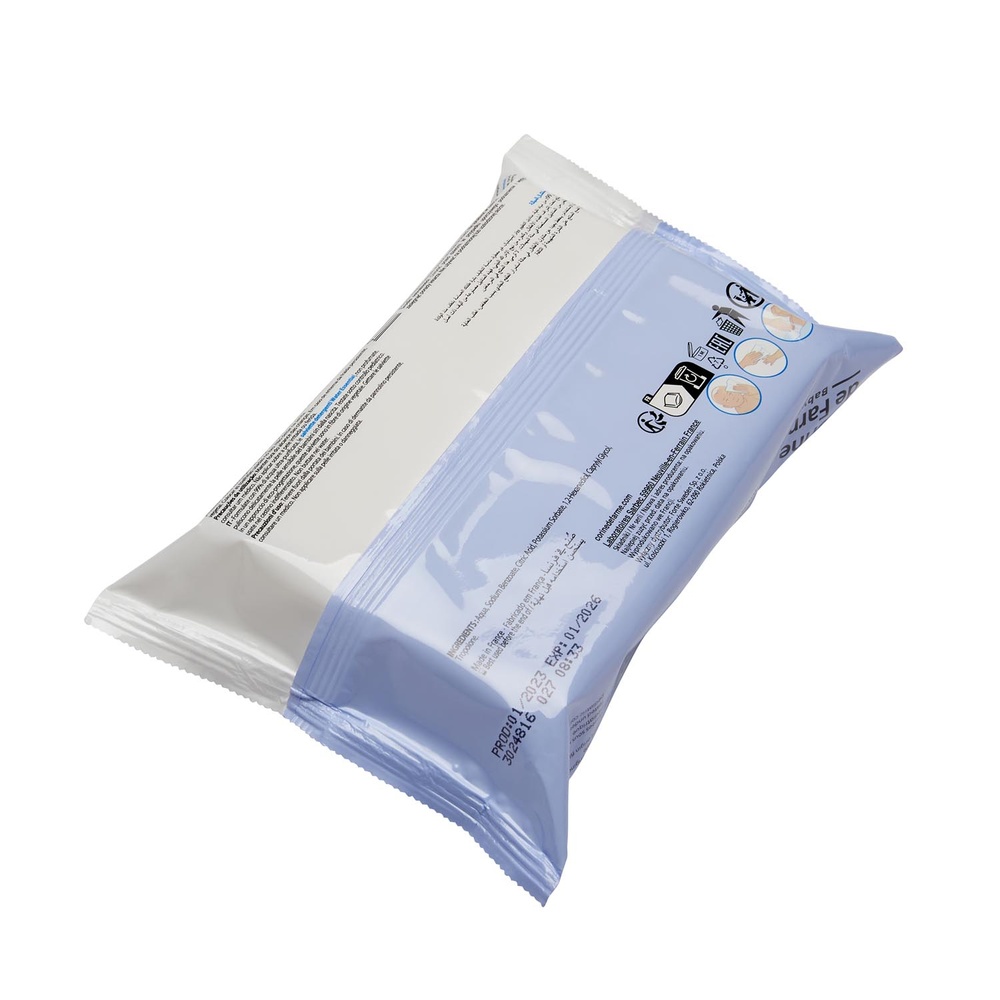 corine de farme Lingettes Water Essential *70 (fibres biodégradables) Lingettes bébé