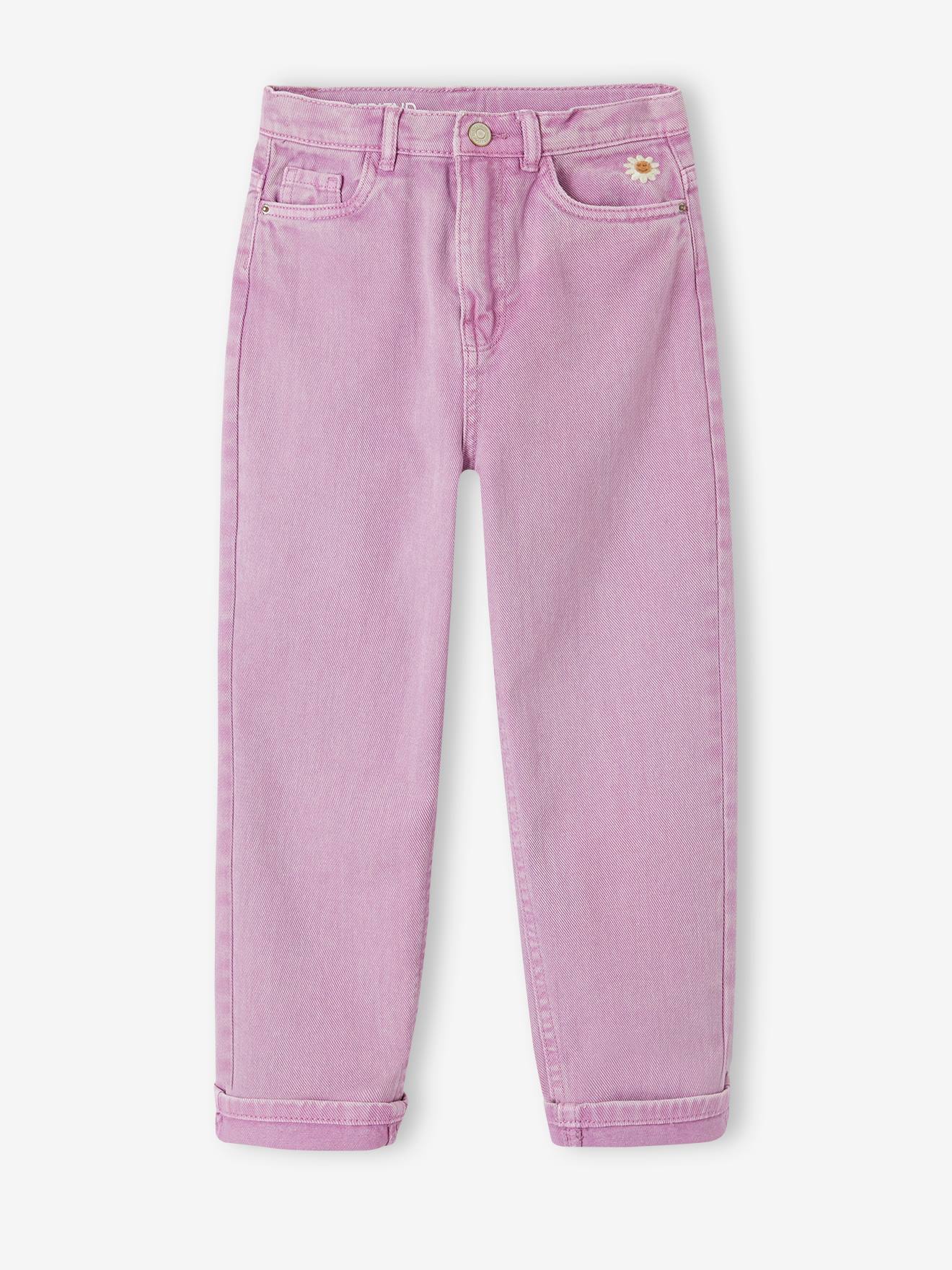 Vertbaudet Mädchen Boyfriend-Hose - violett