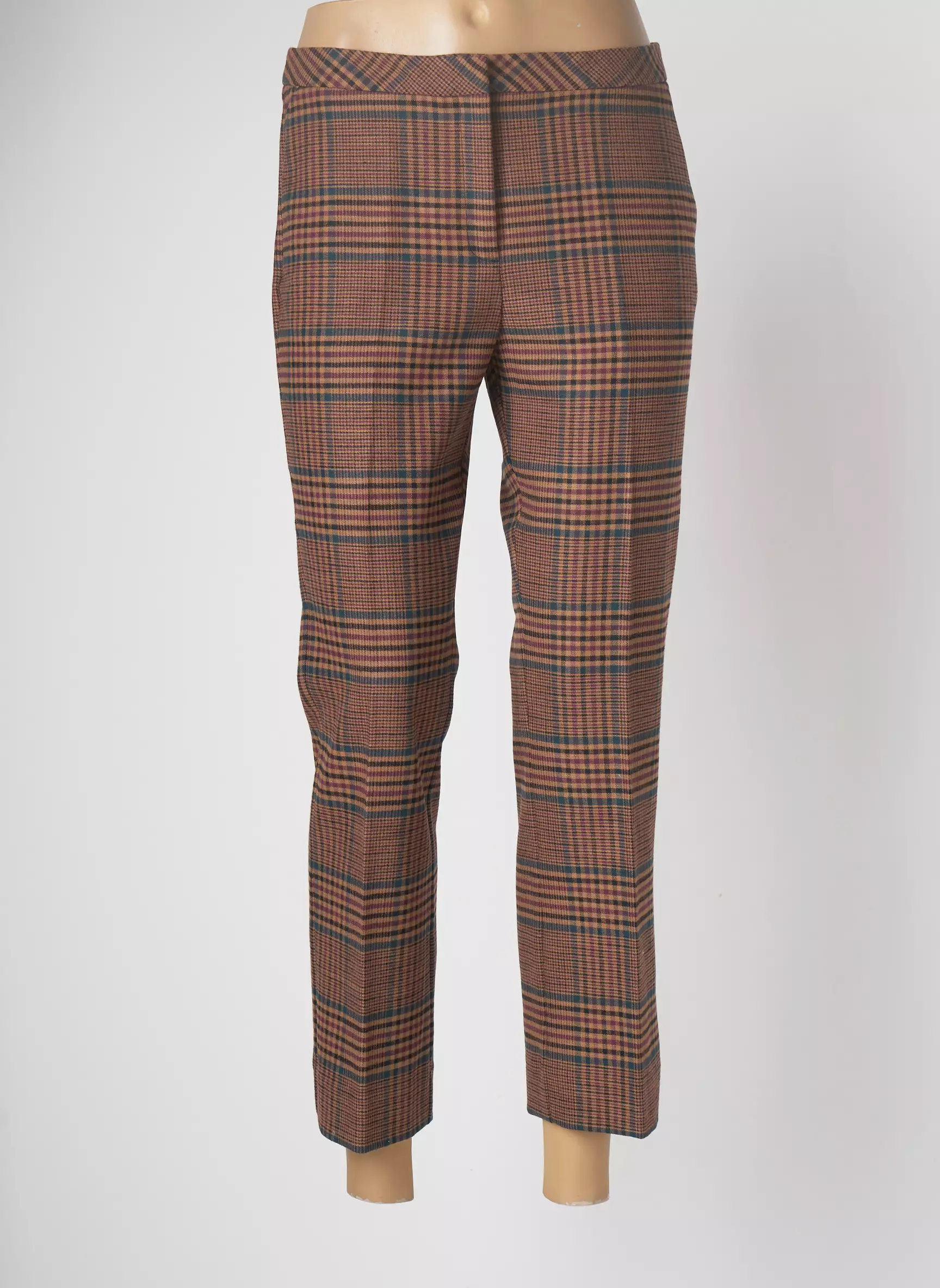 Devernois Pantalons Droits Femme couleur marron