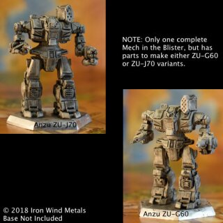 Anzu ZU-G60 Mech  - 60 Tons - TRO 3145 Free Worlds League