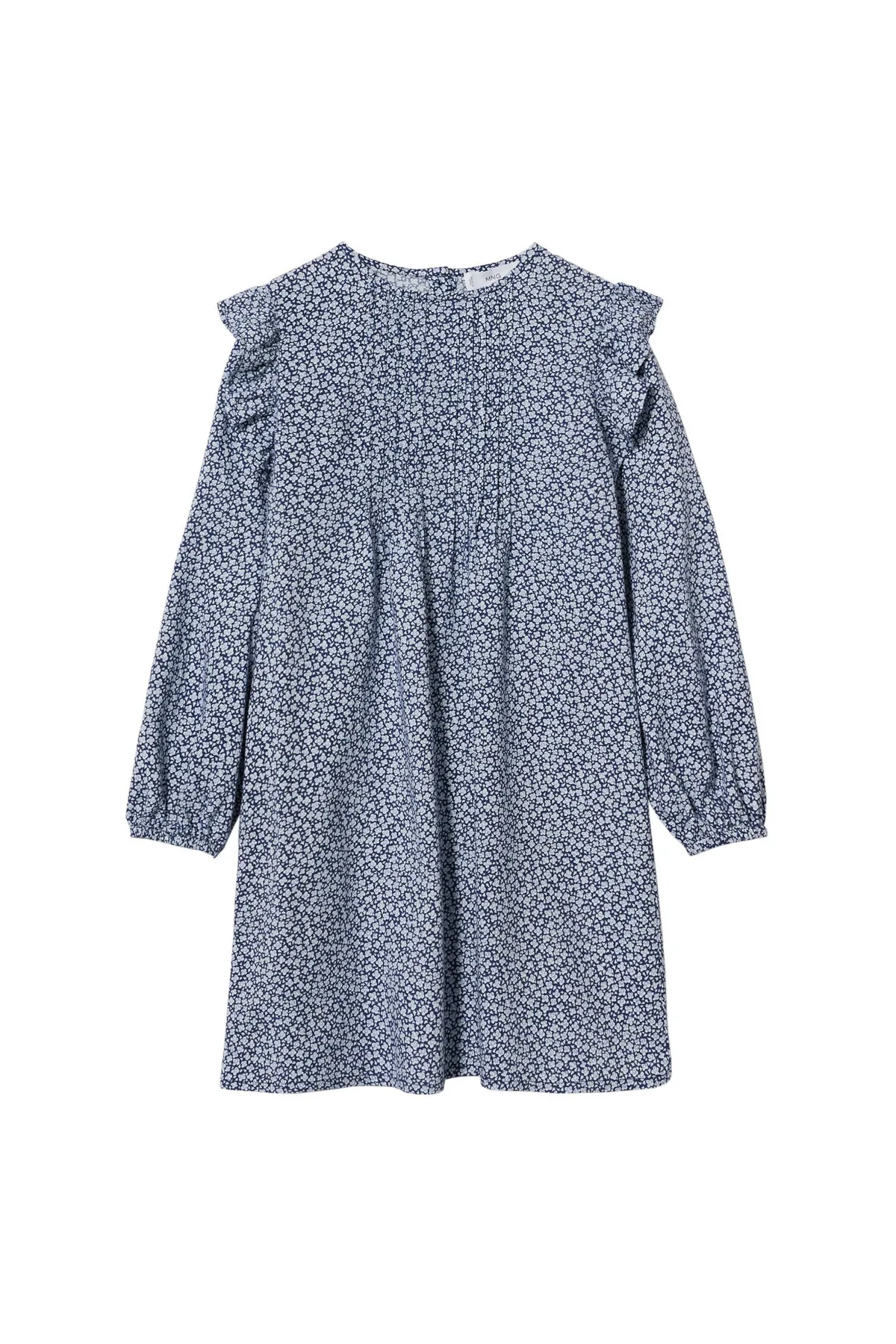 MANGO Kids  Blaues Damenkleid 37075953