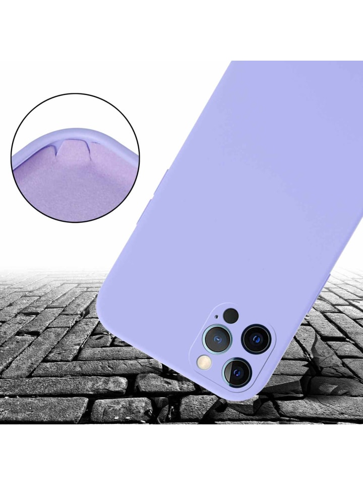 cadorabo Handykette für Apple iPhone 12 / 12 PRO Hülle in LIQUID HELL LILA günstig kaufen onesize
