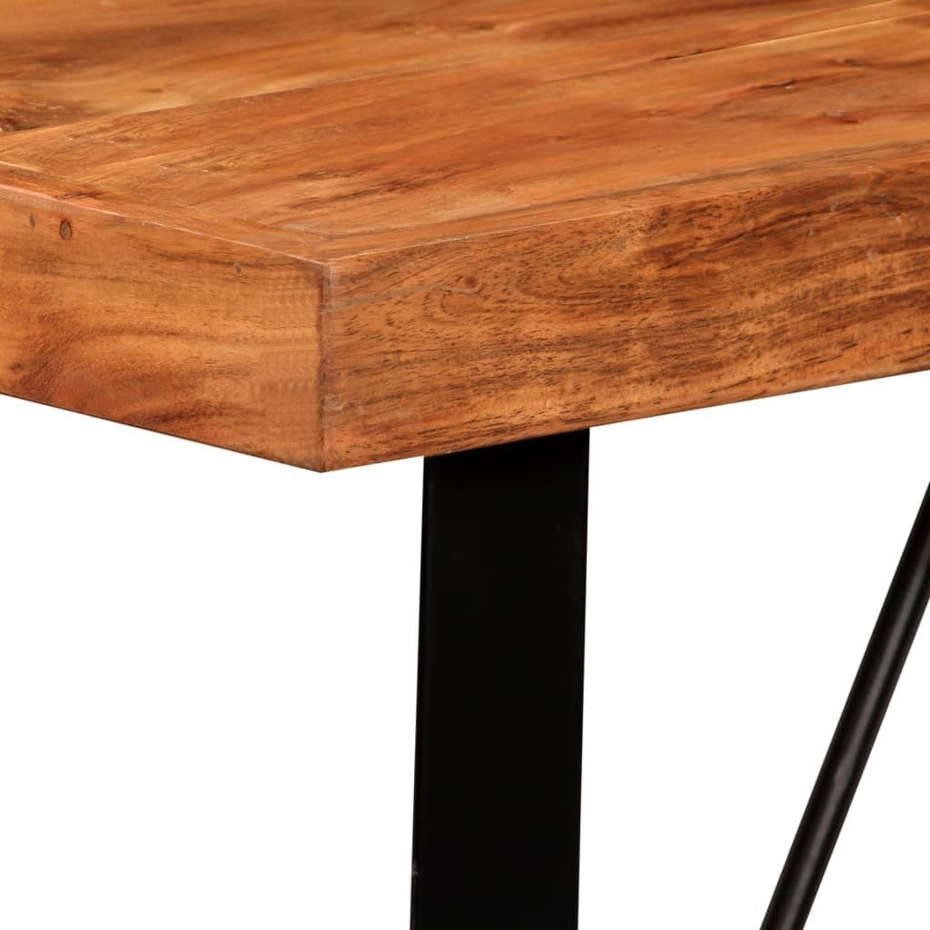 möbelando Stehtisch 295445 (LxBxH: 120x60x107 cm), aus Massivholz in Akazie