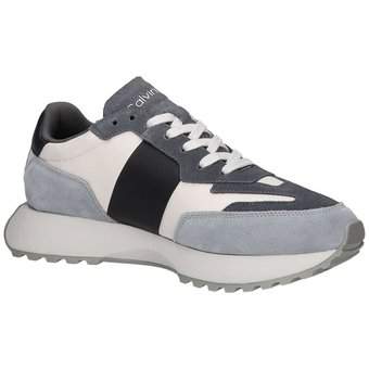 Calvin Klein Low Top Lace Up Sneaker in grau