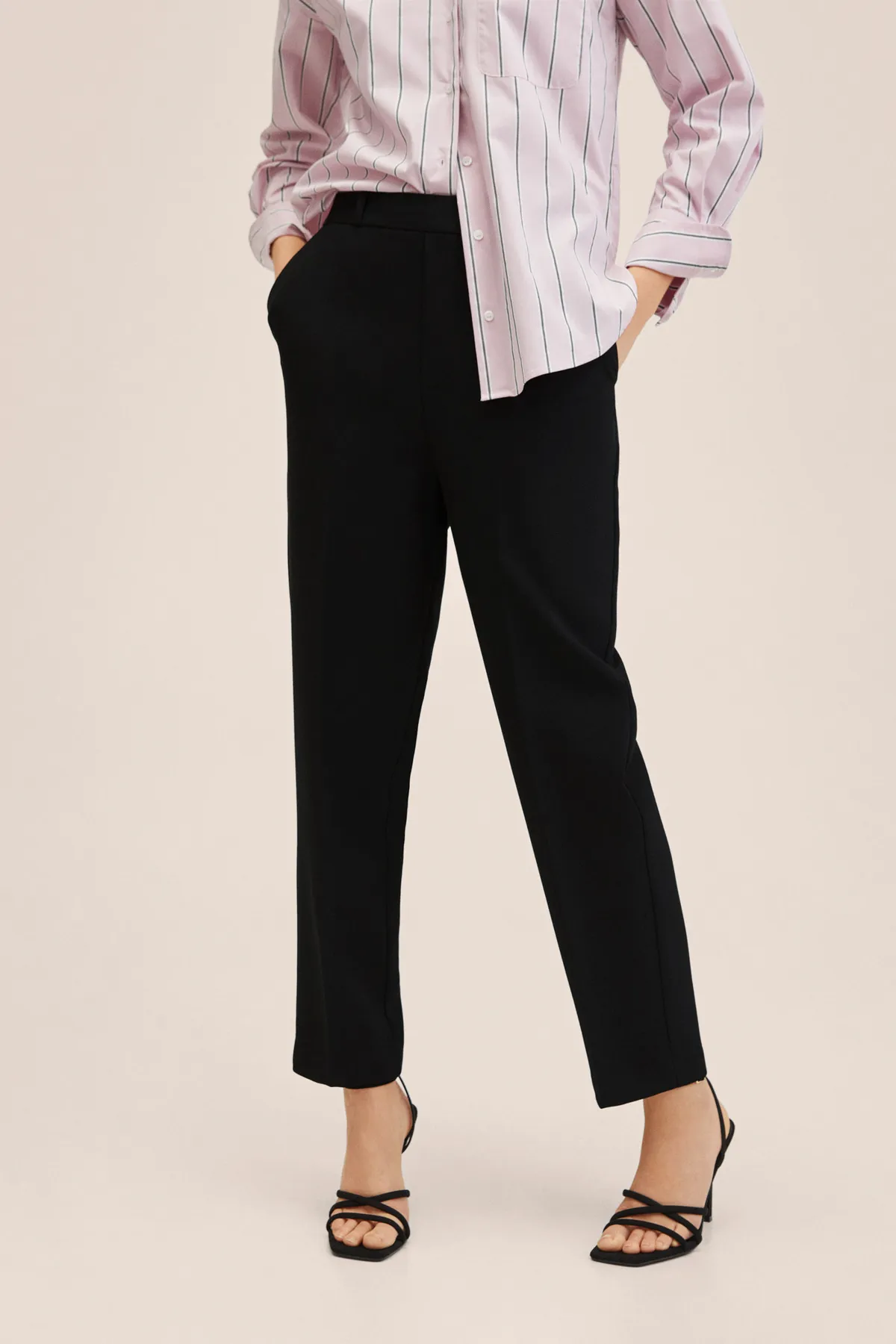 MANGO  27034760 Frau / Mädchen Schwarz