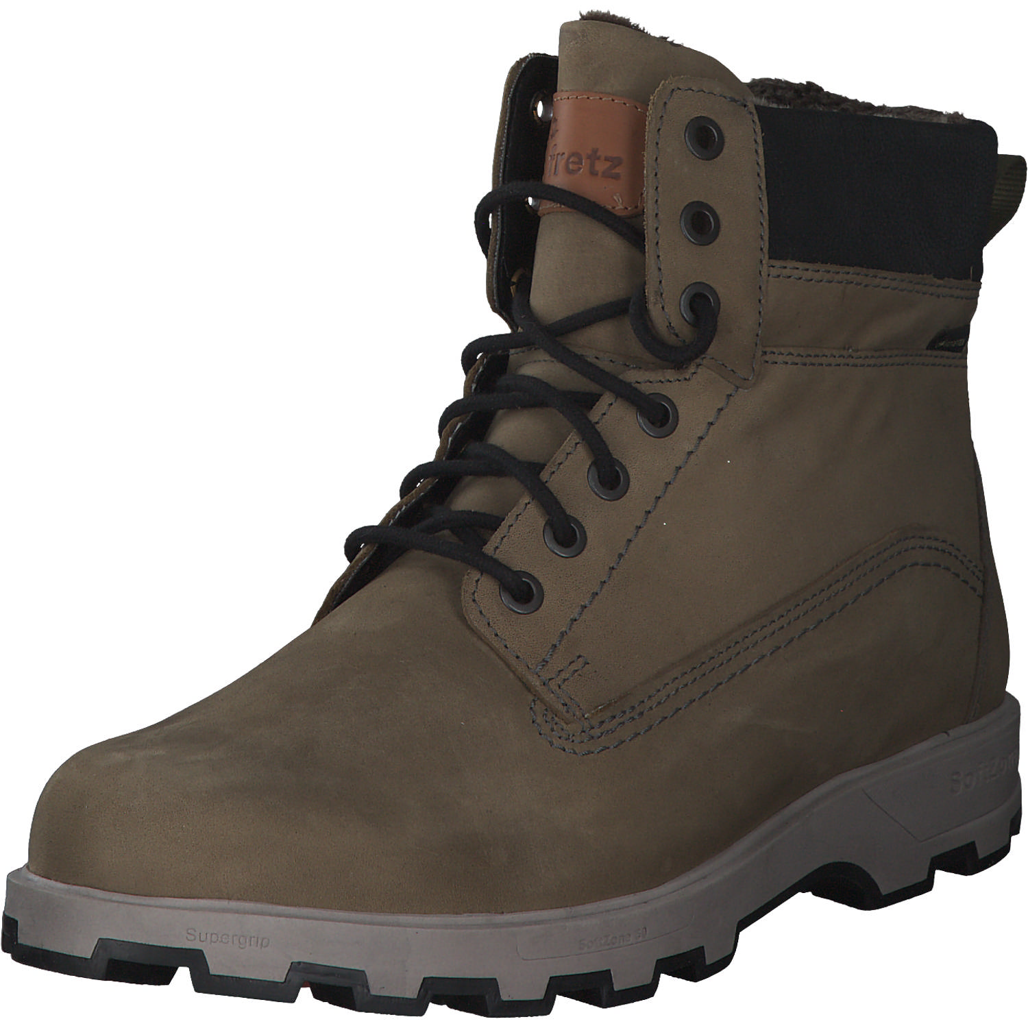 Fretzman 39135616, Schnürstiefeletten, Herren, olive drab