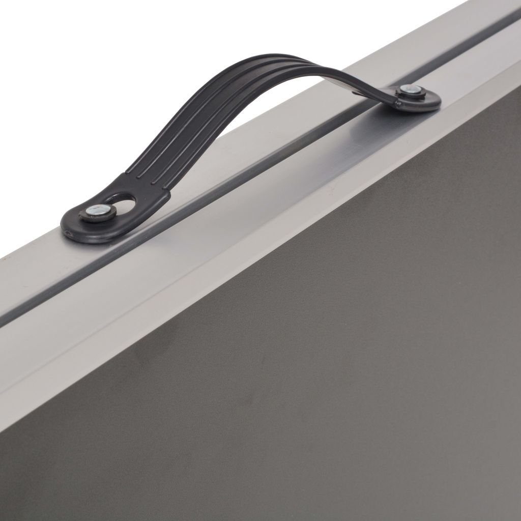 vidaXL Esstisch Tapeziertisch Klappbar MDF und Aluminium 2006078 cm