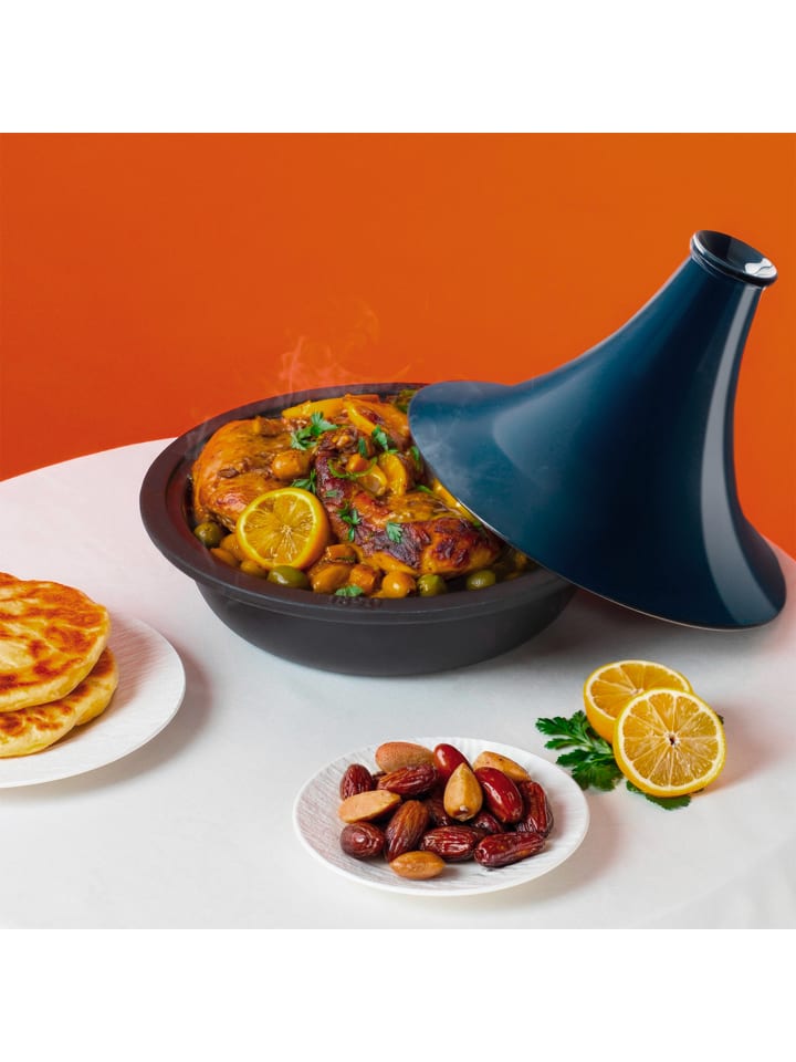 La Fonderie 1980 Tajine aus Gusseisen TINGHIR Blau günstig kaufen onesize