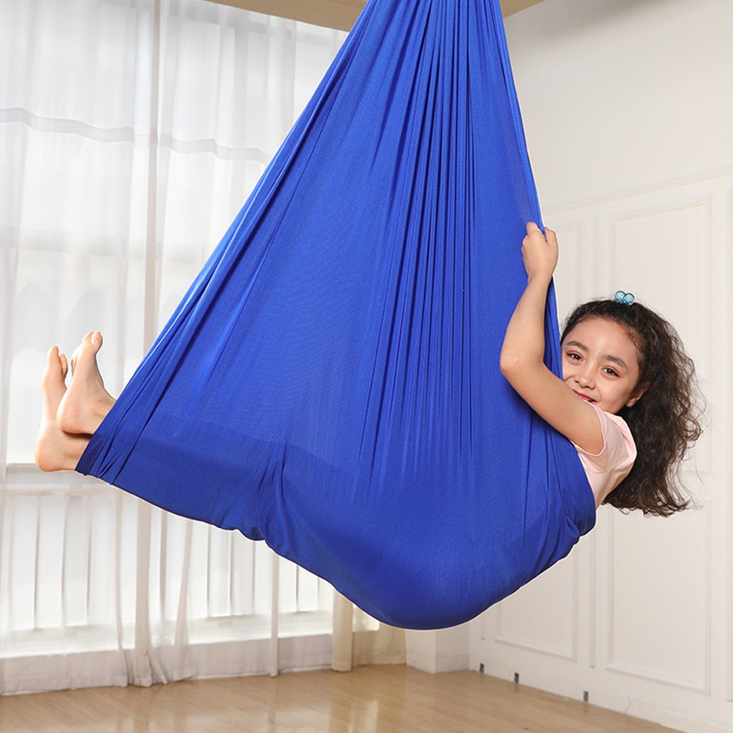 MAGICSHE Hängematte Sinnestherapieschaukel für Kinder,Schaukelkombination, 280*150CM