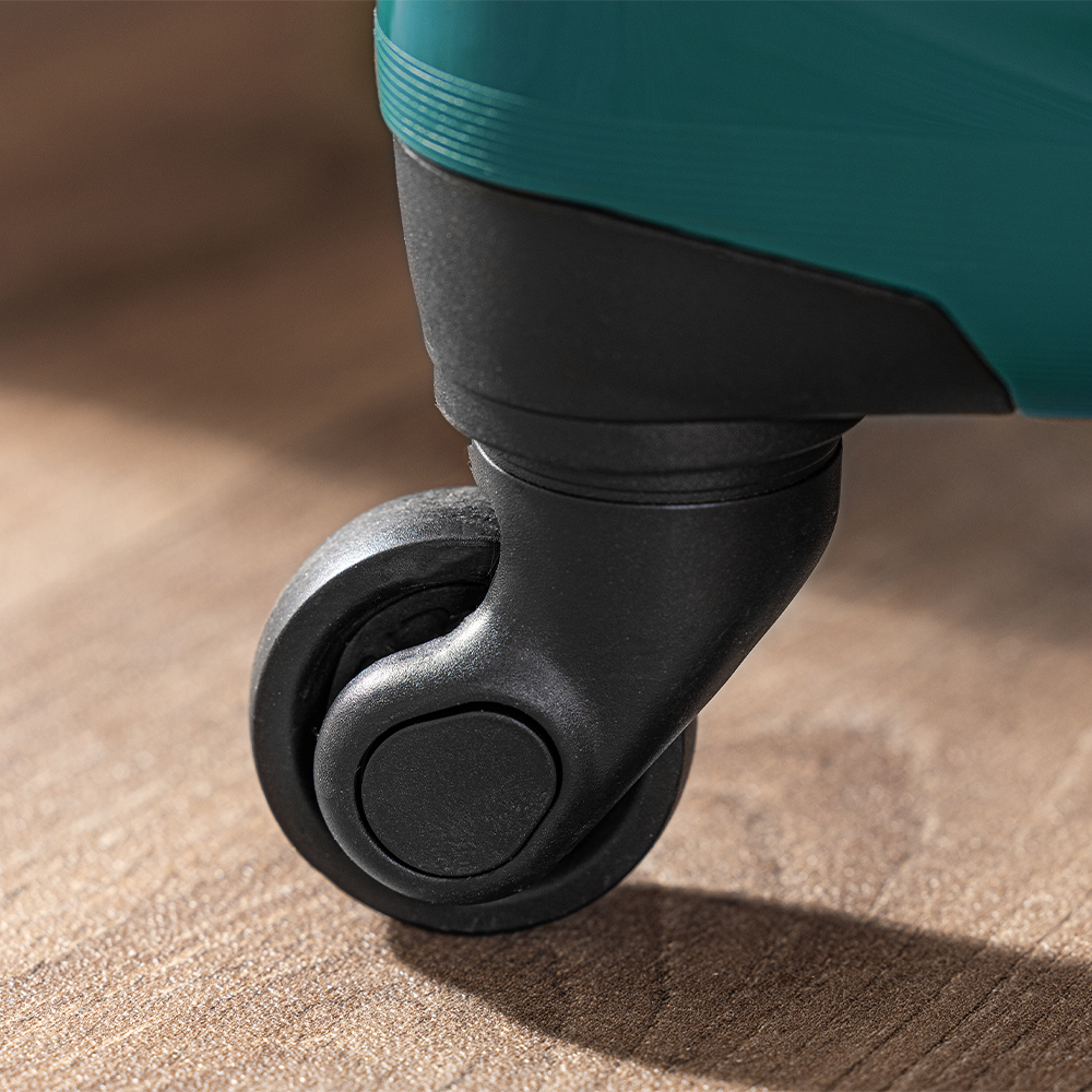 Toptex Kofferset 3-teilig Grün aus Polypropylen