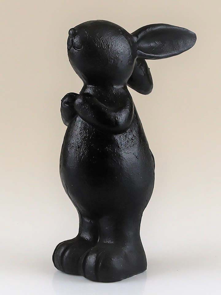 AM Design Dekofigur ''Hase'' in Schwarz - (B)7,2 x (H)18 x (T)11,5 cm günstig kaufen onesize