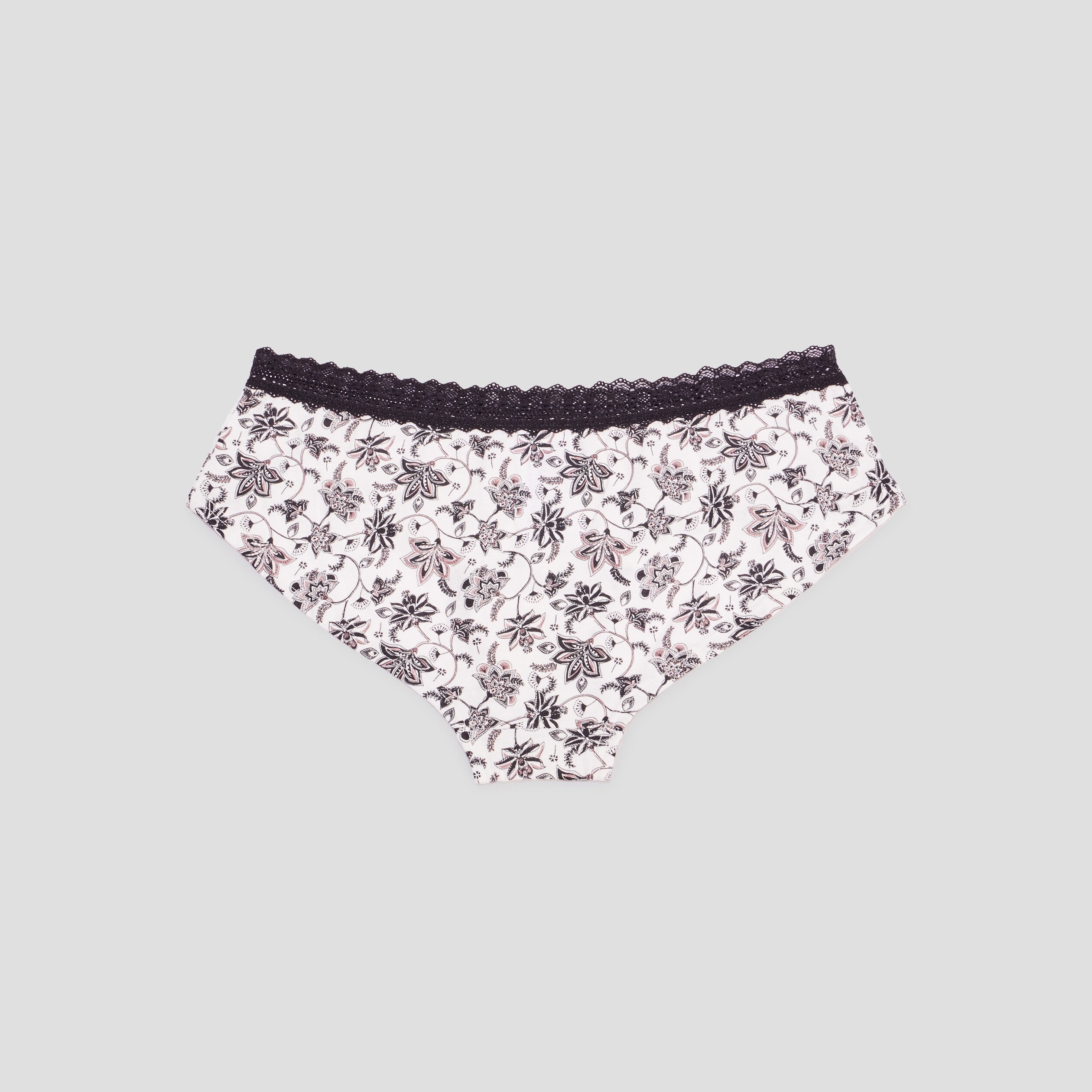 Lot 3 shorty coton noir femme | La Halle