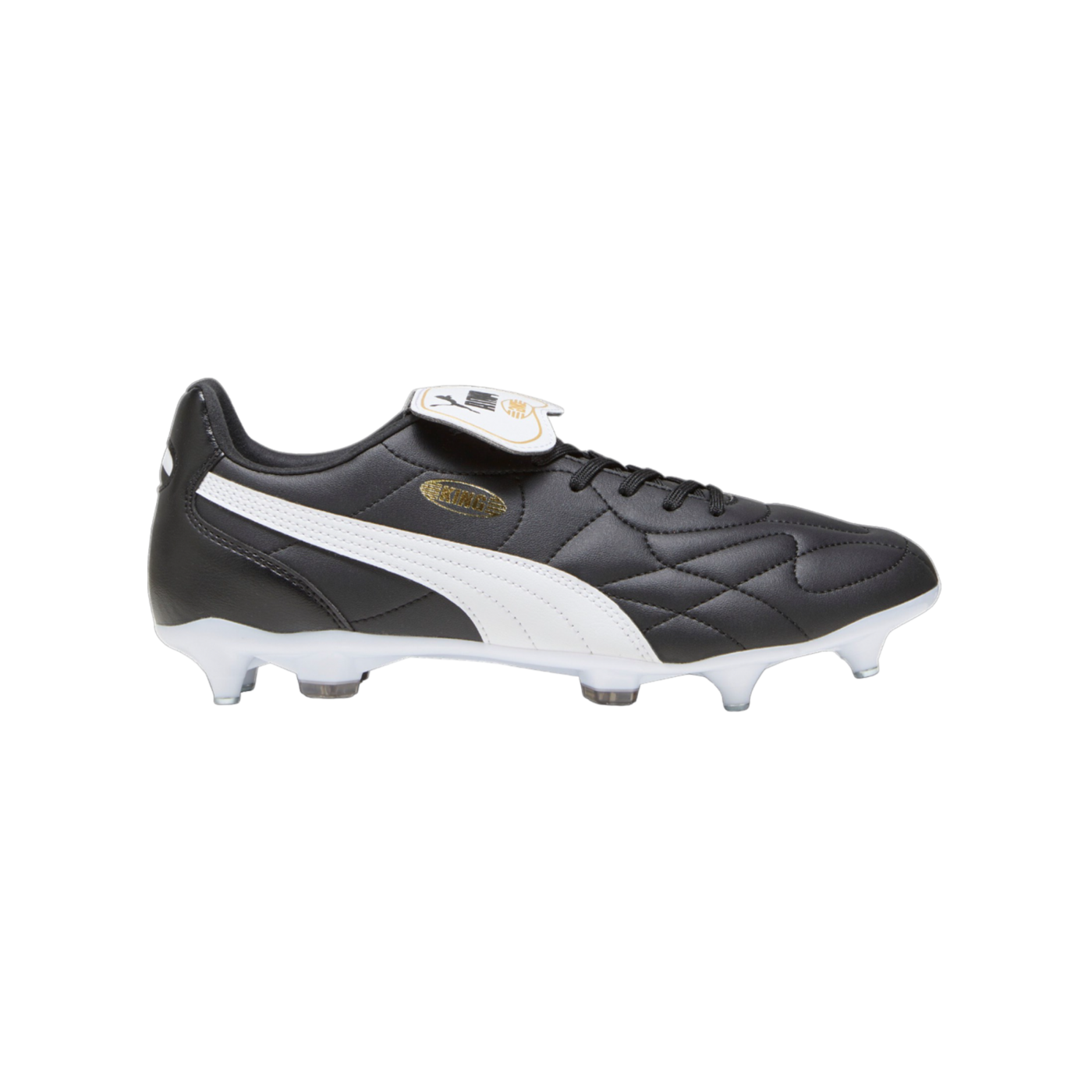 PUMA KING Top MxSG Schwarz Weiss Gold F01