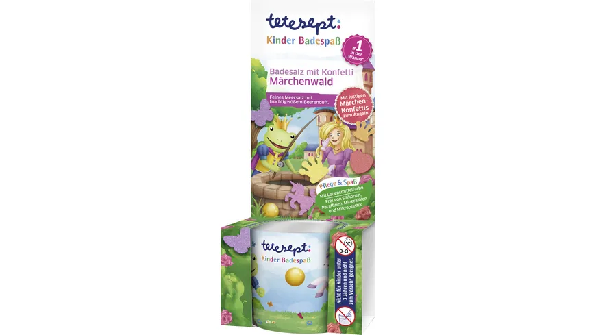 tetesept Kinder Badespaß Konfetti Badesalz Märchenwald 40 g
