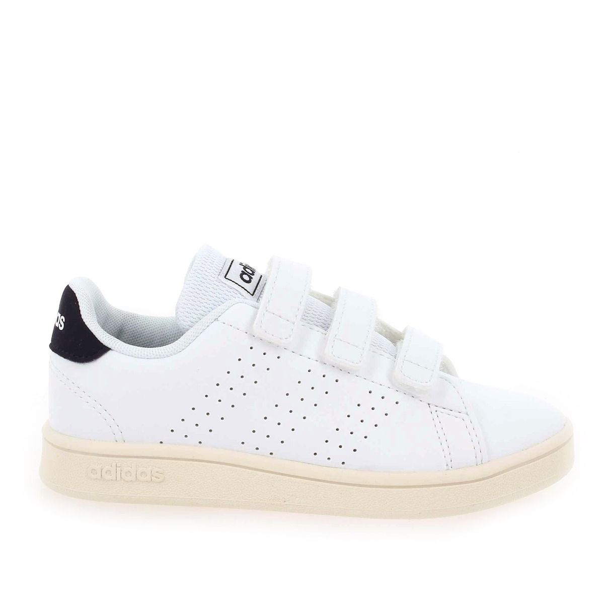 Adidas Originals  ADVANTAGE CF C - Blanc Noir