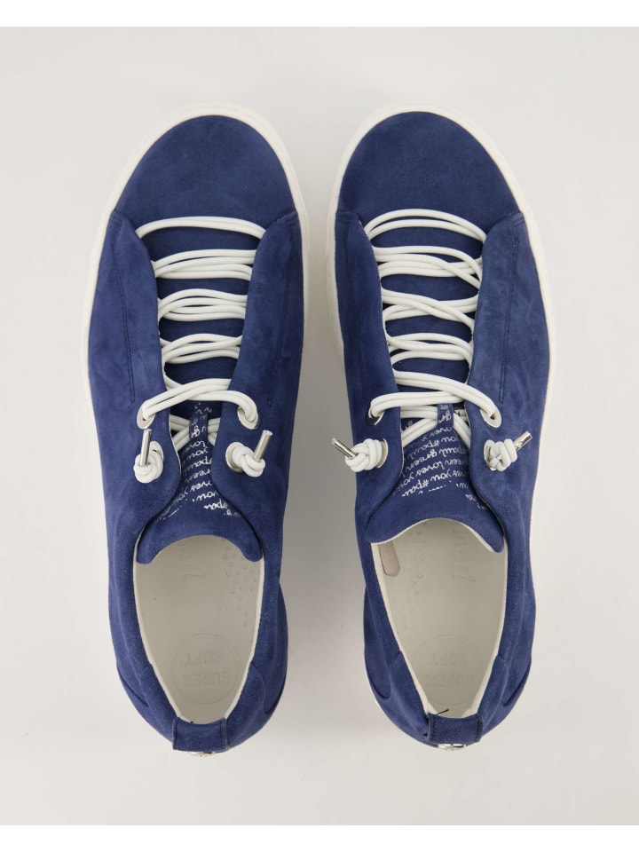 Paul Green Sportliche Schnürschuhe in Blau günstig kaufen