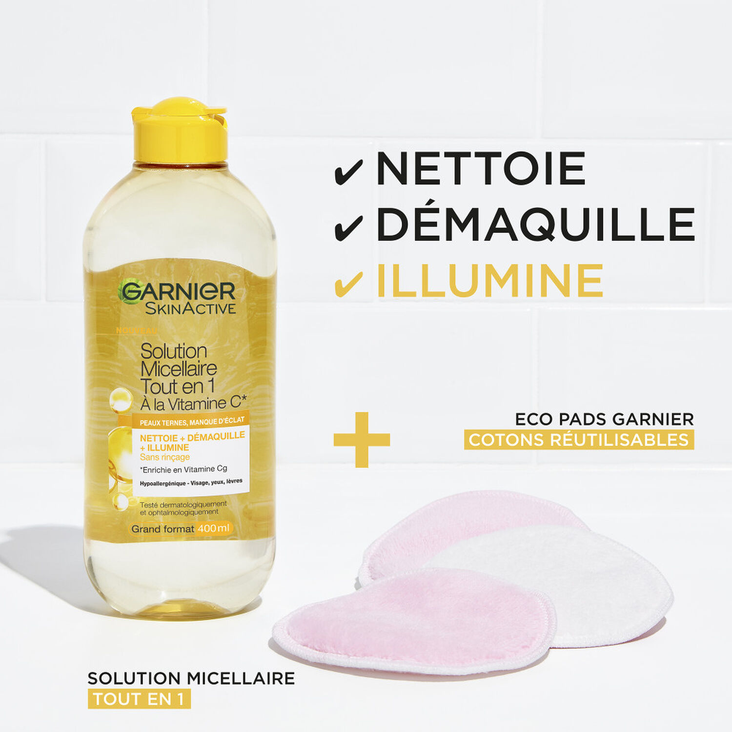 Garnier Skin Active Solution Micellaire Tout En 1 Vitamine C