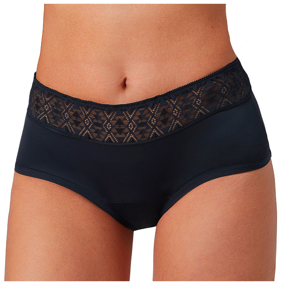 feel natural Culotte absorbante Protection et confort Colo ris Noir -Taille XXL (44/46) CULOTTE MENSTRUELLE