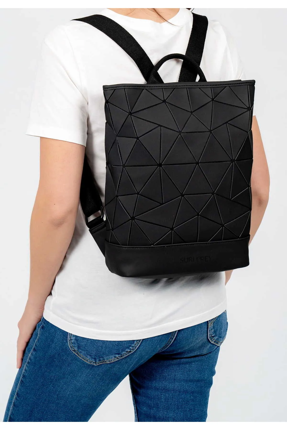 SURI FREY  Rucksack - Schwarz - Unifarben