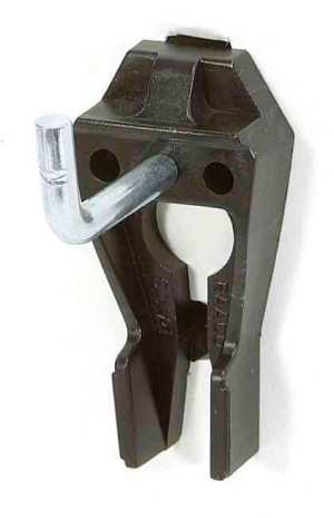 Raaco 110778 Clip 3 Enkel vinklet krok 75mm