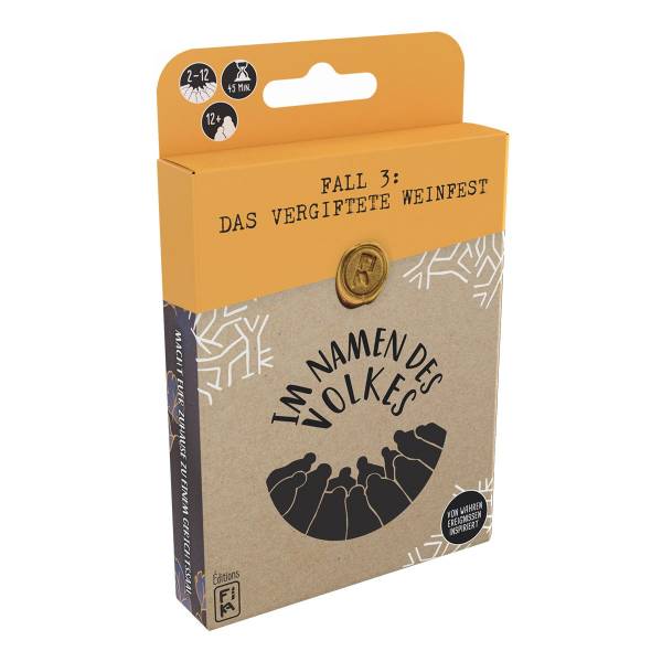 Im Namen des Volkes - Fall 3: Das vergiftete Weinfest