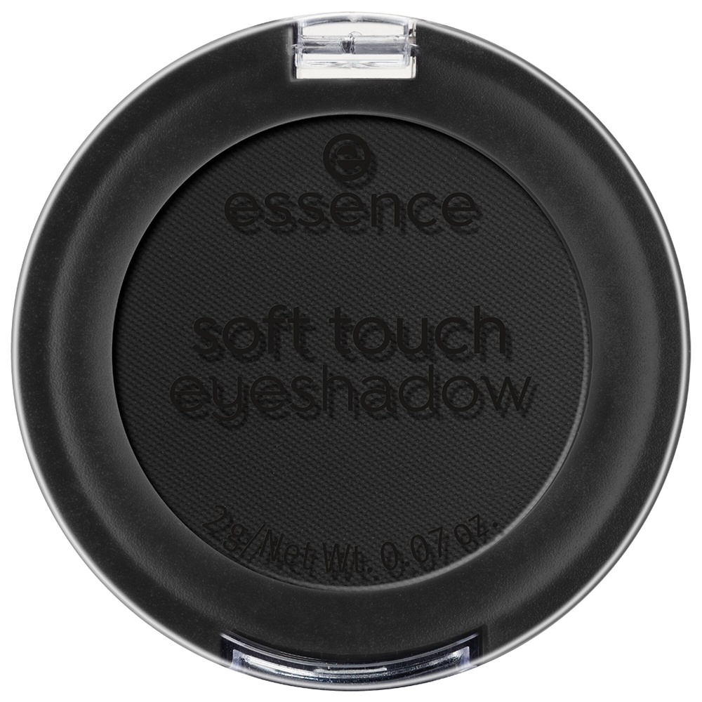essence soft touch eyeshadow fard à paupières ultra-doux 06 Pitch Black Ombre à Paupières Mono