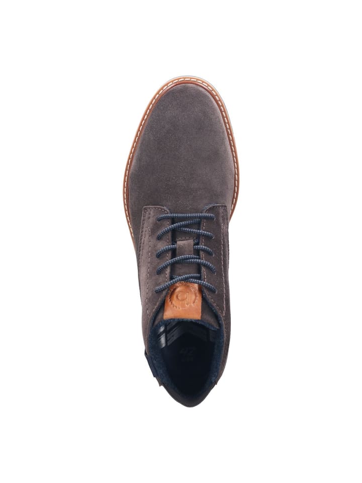 Bugatti Schnürstiefel in grau günstig kaufen