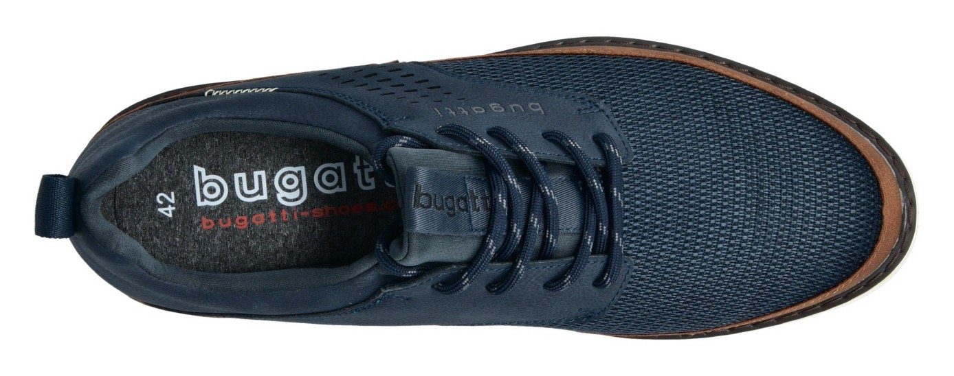 bugatti Sneaker mit bedruckter Anziehlasche