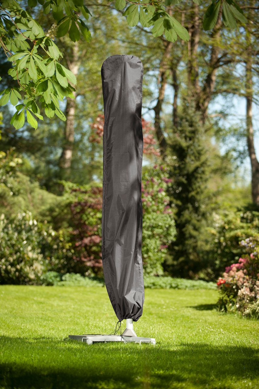 BEST Profi-Schutzhülle für Schirme bis 450cm Ø hellgrau