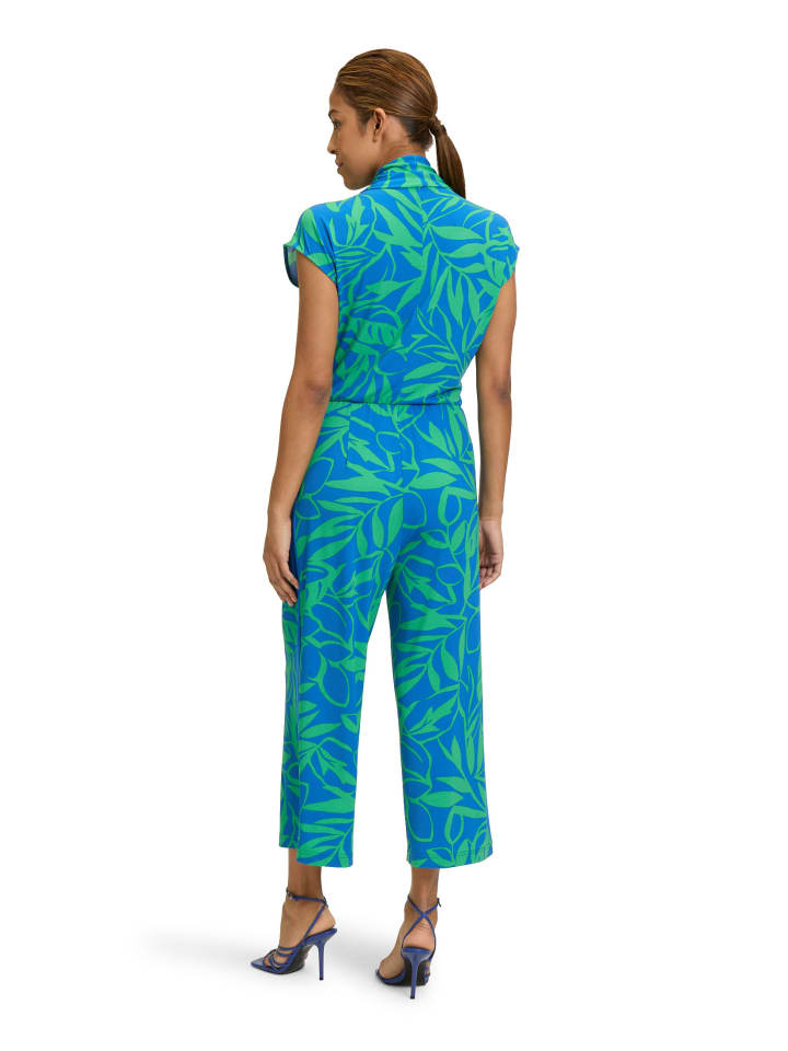Betty Barclay Jumpsuit mit Eingrifftaschen in Green/Blue günstig kaufen