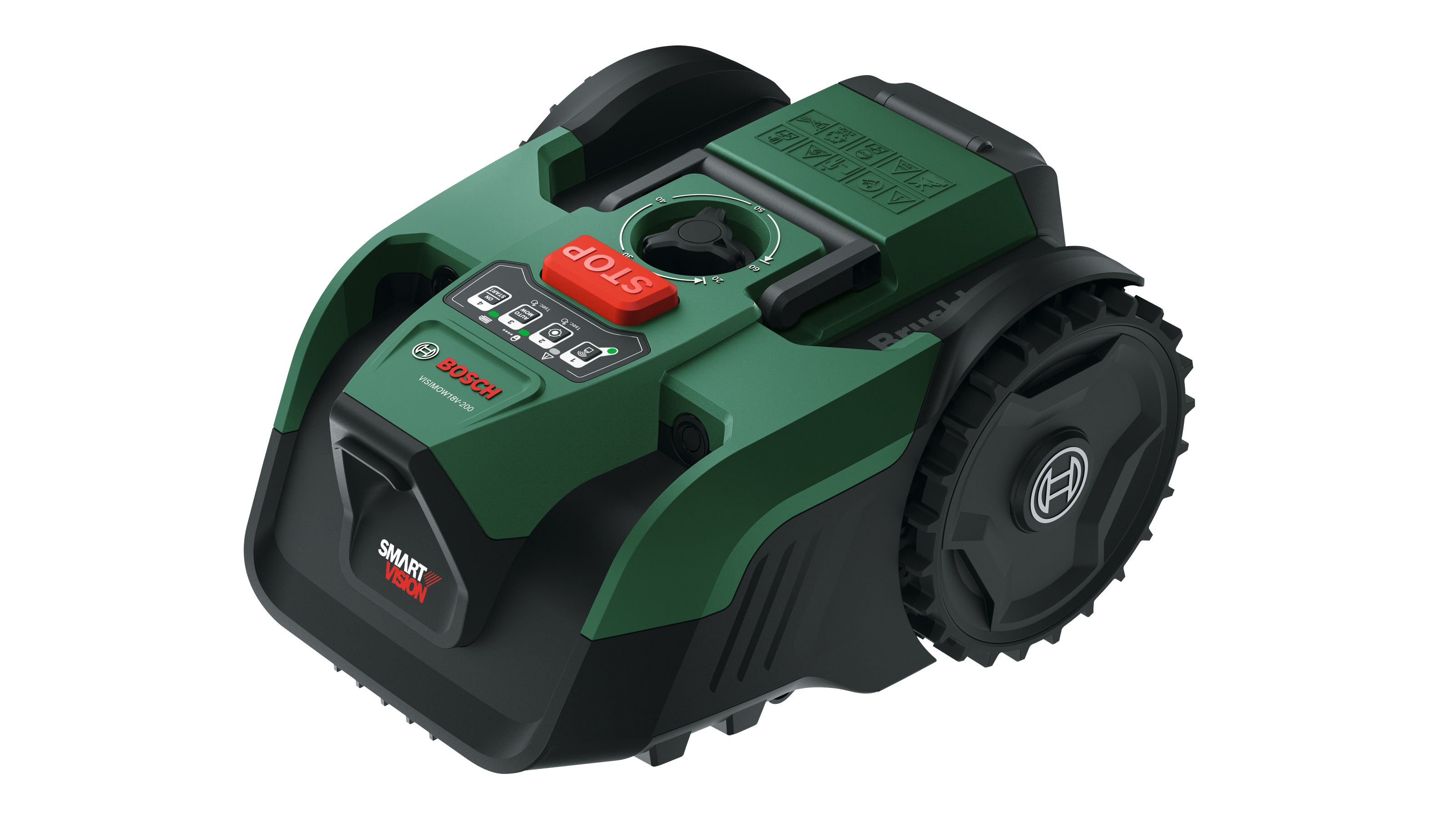 Robot rasaerba Bosch Green 06008E1101 VISIMOW18V-200 (batteria e caricabatterie esclusi, nella confezione)
