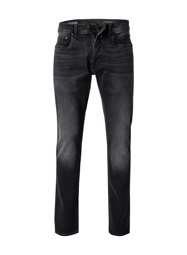 Pierre Cardin, Jeans Lyon, Tapered Fit, Baumwoll-Stretch, anthrazit
