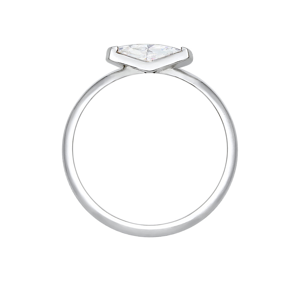 Elli Elli Bague Bandring Marquise Kristalle 925 Silber Bague