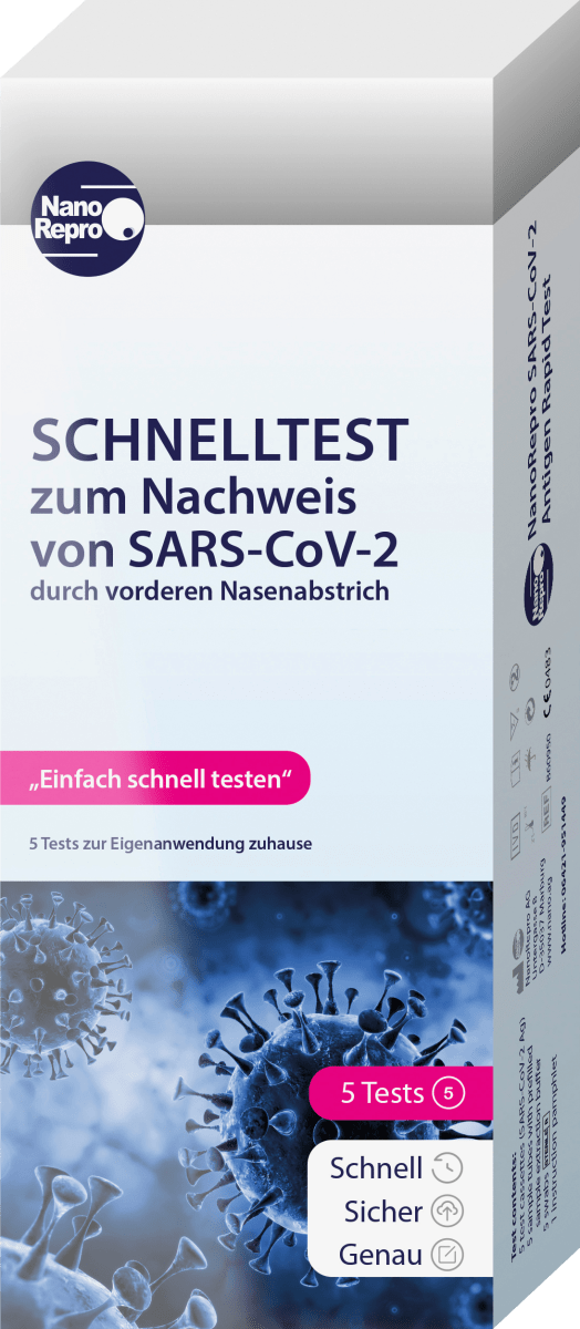 SARS-CoV-2 Antigen Schnelltest, 5 St